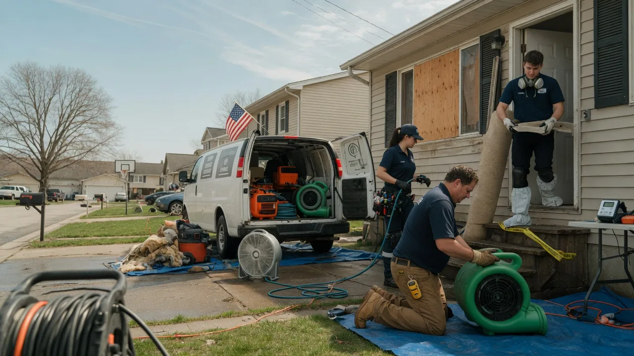 Water Damage Restoration in Worth, MO near me